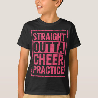 Camiseta Direto da Prática de Torcida Cheerleaders Cheerle