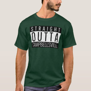 Camiseta Direto de Campbellsville Kentucky Oversized