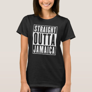 Camiseta Direto de Jamaica Homens Mulheres Adolescentes Ki
