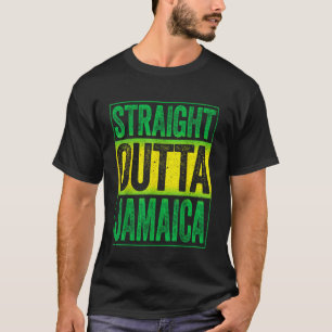 Camiseta Direto de Jamaica Jamaicano Caribenho Retro R