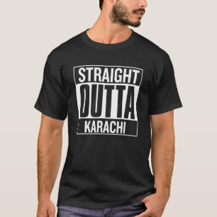 Camiseta Direto de Karachi Cidade Orgulhosa de Origem Cloth