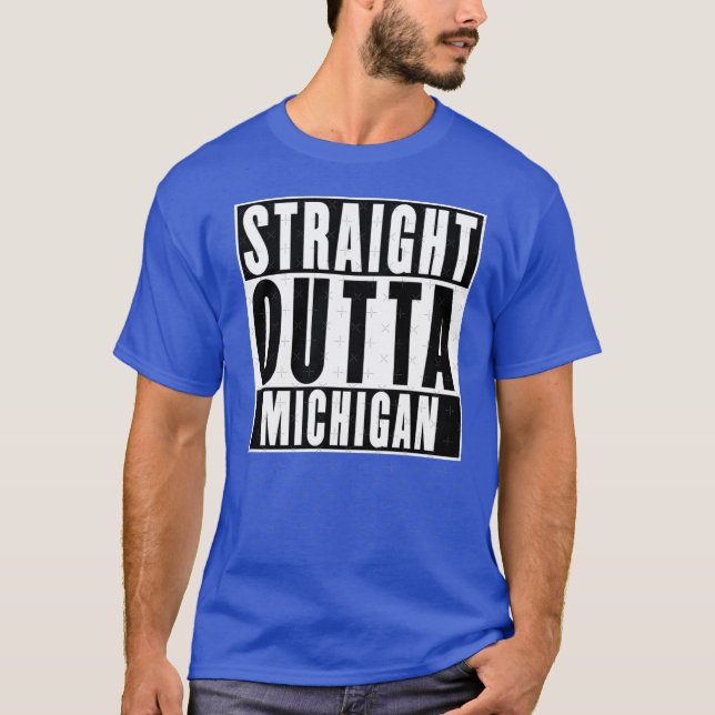 Camiseta Direto de Michigan Oversized (Frente)