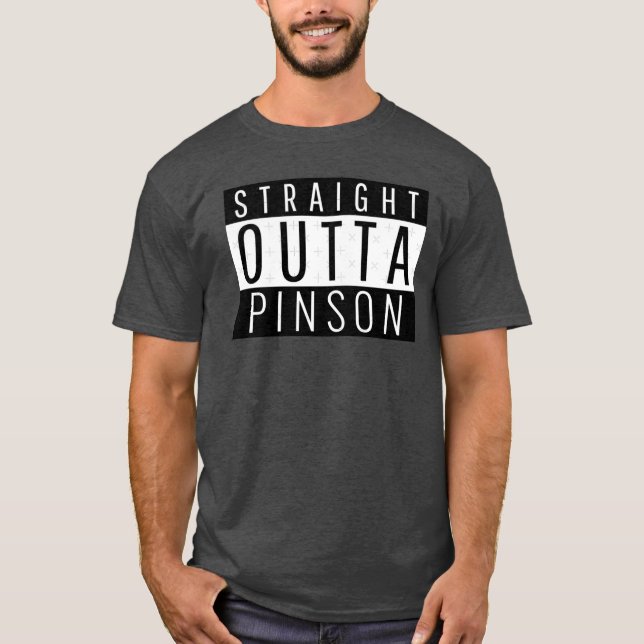 Camiseta Direto de Pinson Alabama Pinson AL Oversized (Frente)