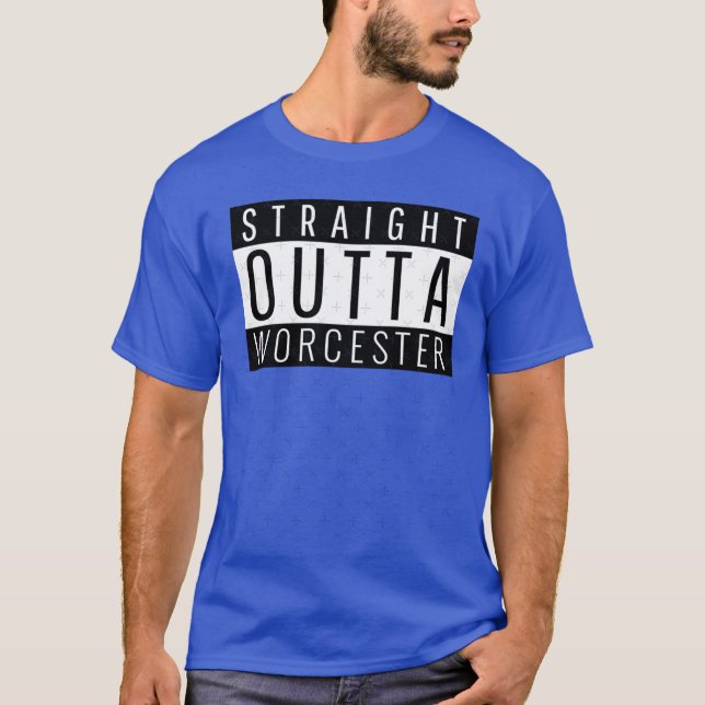Camiseta Direto de Worcester Massachusetts (Frente)