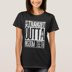 Camiseta Direto dos Dentes do Siso Gif de Dentista Engraçad