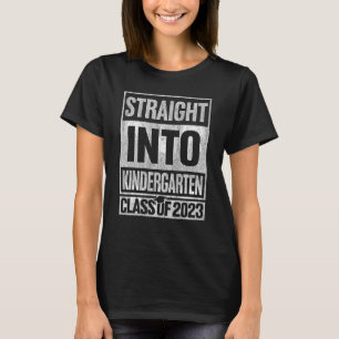 Camiseta Direto para a turma de jardim de infância de 2023