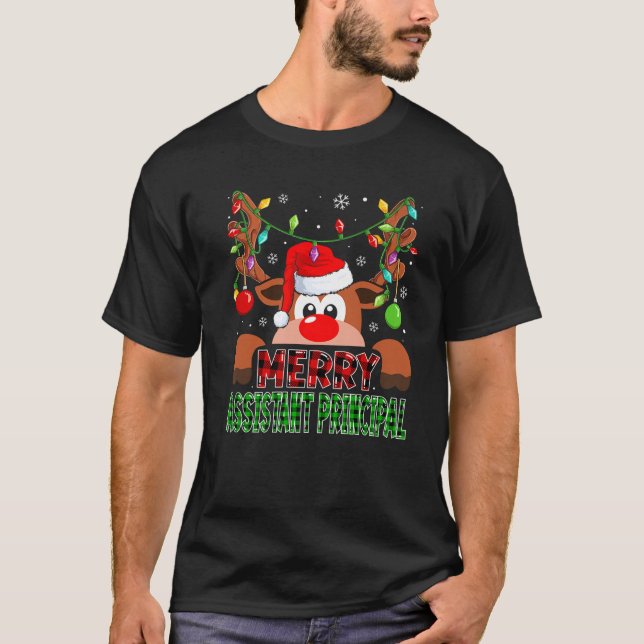 Camiseta Diretor Adjunto Alegre Rena Xadrez de Búfalo C (Frente)