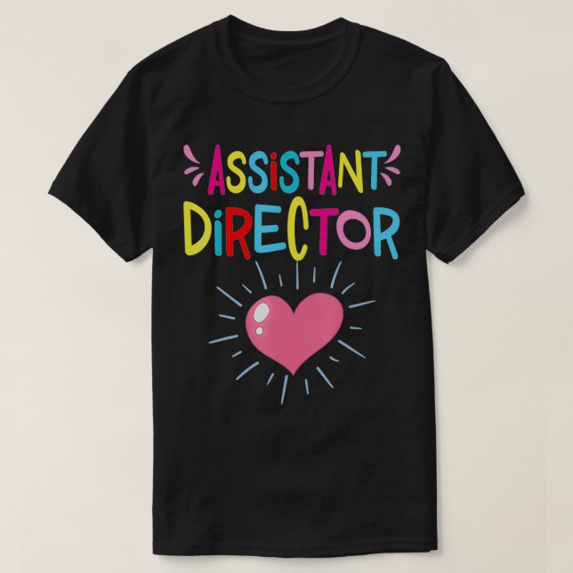 Camiseta Diretor Assistente (Frente do Design)