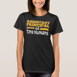 Camiseta Diretor Assistente Da Tiny Humans Engraçado Vice P