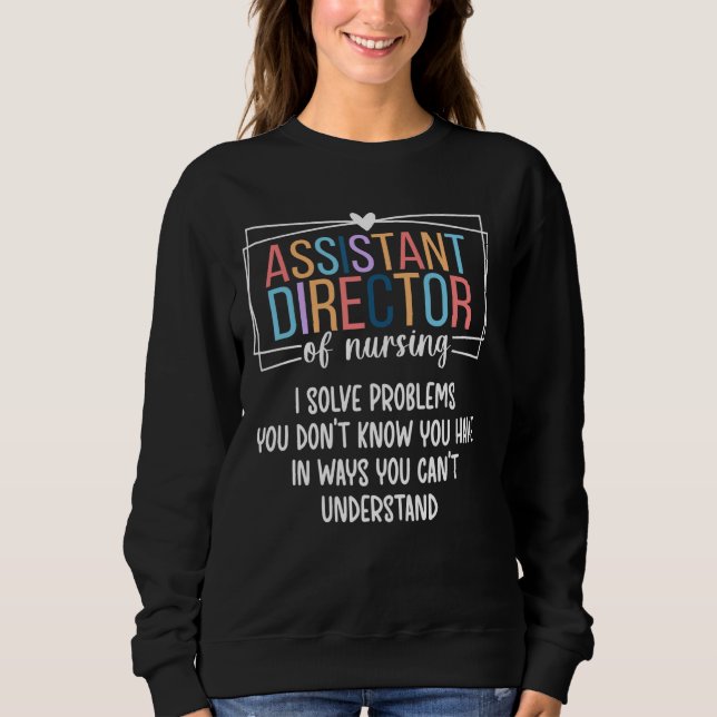 Camiseta Diretor Assistente de Enfermagem Enfermeira ADON (Frente)