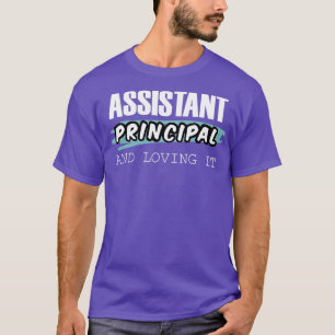 Camiseta Diretor Assistente De Vintage E Escola De Ti Adora