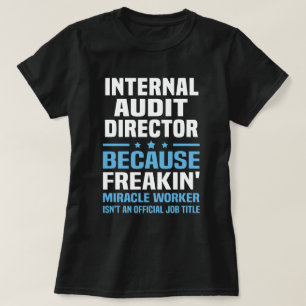 Camiseta Diretor da auditoria interna