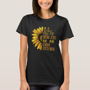 Camiseta Diretor da Escola Primária de Girassol