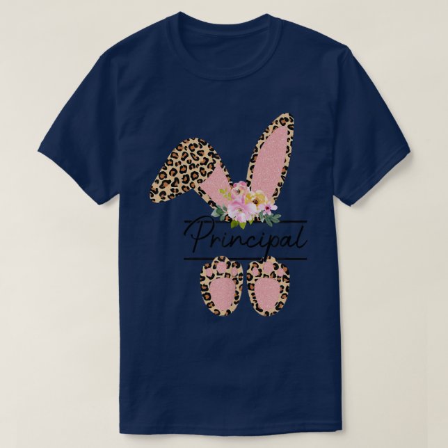 Camiseta Diretor da Páscoa de Bunny Diretor Feliz Eas (Frente do Design)