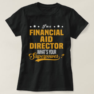 Camiseta Diretor de Ajuda Financeira
