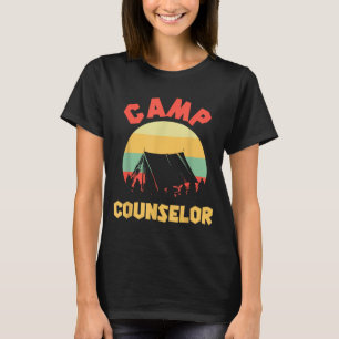 Camiseta Diretor de Conselheiro de Acampamento de Verão Aca