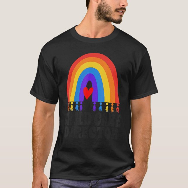 Camiseta Diretor de creche Daycare School Provider Te (Frente)