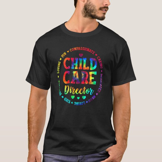 Camiseta Diretor de creche Daycare School Provider Te (Frente)