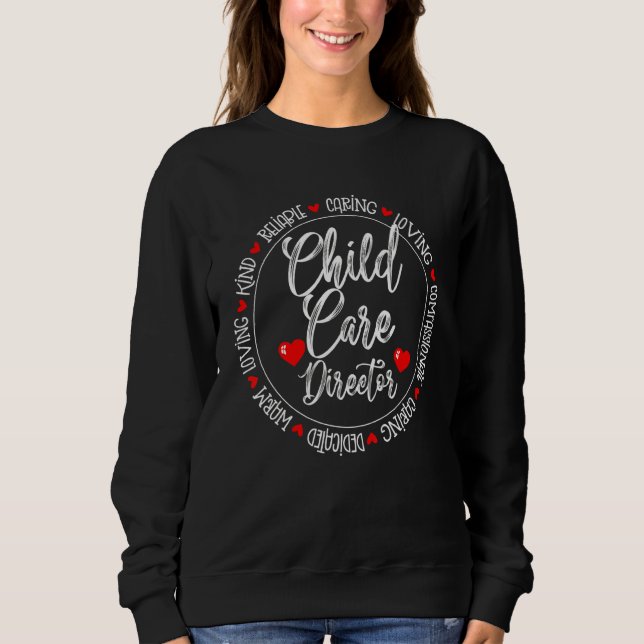 Camiseta Diretor de creche Daycare School Provider Te (Frente)