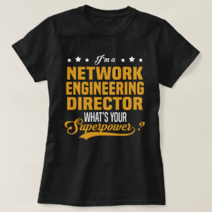 Camiseta Diretor de engenharia de rede