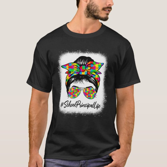 Camiseta Diretor de Escola Coque Desarrumado Apoiando a Con (Frente)