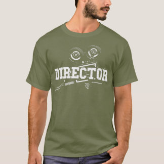 Camiseta Diretor de Filmes - Criador de Arquivos _nxpl