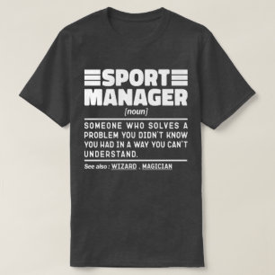 Camiseta Diretor de Gerenciamento de Definição de Noun do G