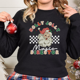 Camiseta Diretor de Música Holly Jolly Christmas