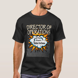 Camiseta Diretor De Operações Herói Emprego