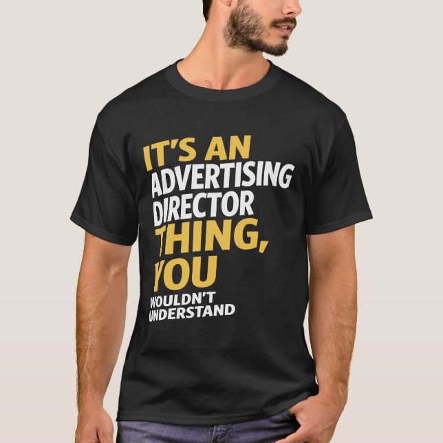 Camiseta Diretor de publicidade (Frente)