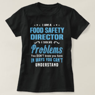 Camiseta Diretor de Segurança comida