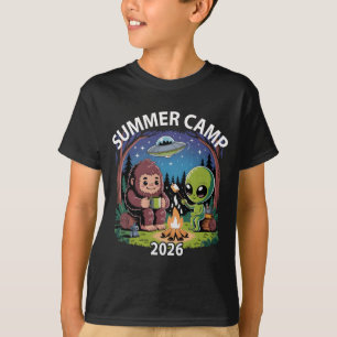 Camiseta Diretor de vibrações alienígenas de acampamento de