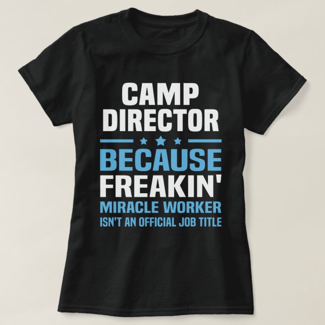 Camiseta Diretor do Camp (Frente do Design)