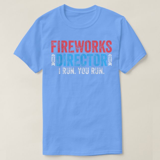 Camiseta Diretor do Fireworks Em 4 De Julho, Gift80 (Frente do Design)