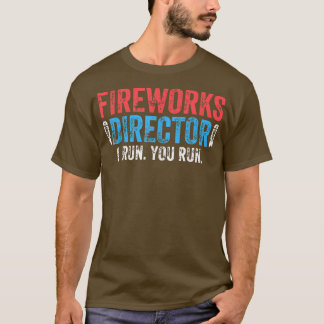 Camiseta Diretor do Fireworks Em 4 De Julho, Gift80