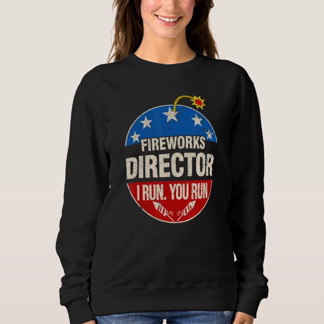 Camiseta Diretor Do Fireworks Eu Lhe Lanço Em 4 De Julho De (Frente)
