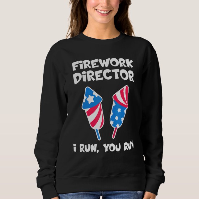 Camiseta Diretor Do Fireworks Eu Lhe Lanço Em 4 De Julho De (Frente)
