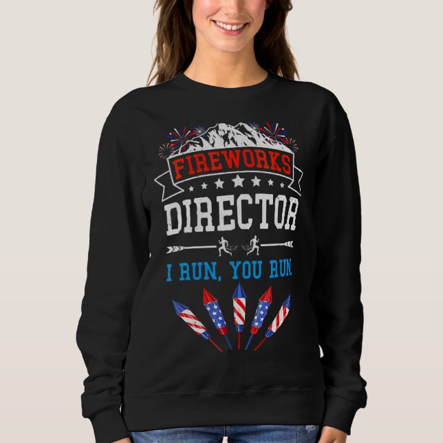 Camiseta Diretor Do Fireworks Eu Lhe Lanço Em 4 De Julho Us (Frente)