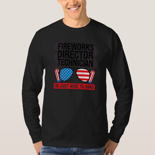 Camiseta Diretor do Fireworks Técnico Sou o Bang Fireworks  (Frente)