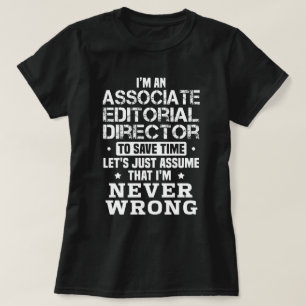 Camiseta Diretor Editorial Associado