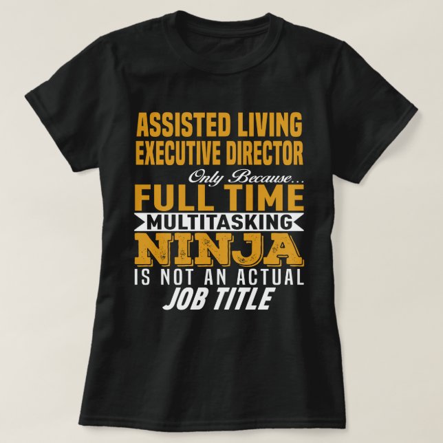 Camiseta Diretor Executivo Assistido (Frente do Design)