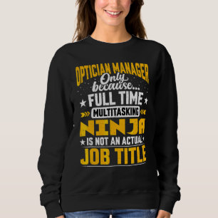 Camiseta Diretor Optician de Cargo do Optician Manager