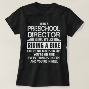 Camiseta Diretor pré-escolar