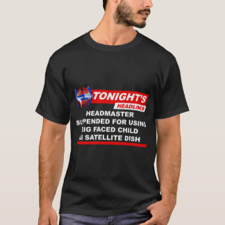 Camiseta Diretor Suspenso Criança Cara Grande Satélite Dis