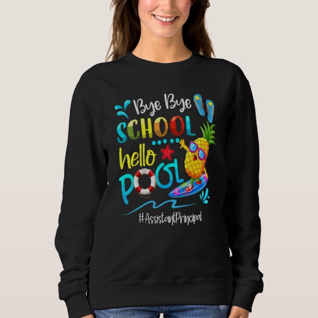 Camiseta Diretora Assistente de Piscina de Alô da Faculdade (Frente)