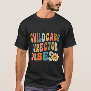 Camiseta Diretora de acolhimento de crianças Vibes 1rua Dia