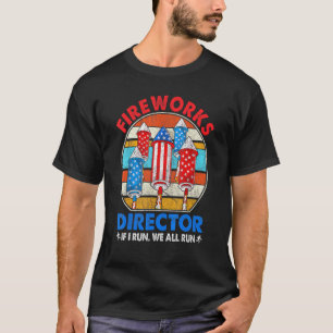 Camiseta Diretora De Fogos De Artifício Eu Lhe Lanço Em 4 D