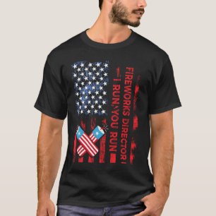 Camiseta Diretora De Fogos De Artifício Eu Lhe Lanço Engraç