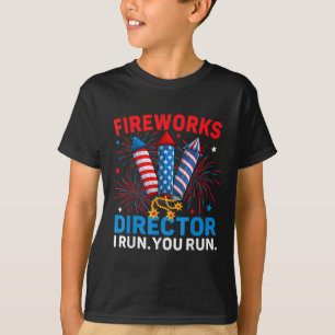Camiseta Diretora De Fogos De Artifício Eu Lhe Lanço Engraç