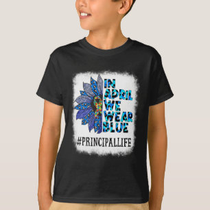 Camiseta Diretora Em Abril Vestimos A Consciência Azul Auti